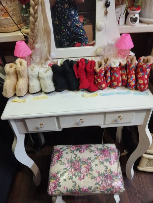 Сапожки,пинетки,тапки с меха,флиза теплые для детей(зайка) р10см,12см,