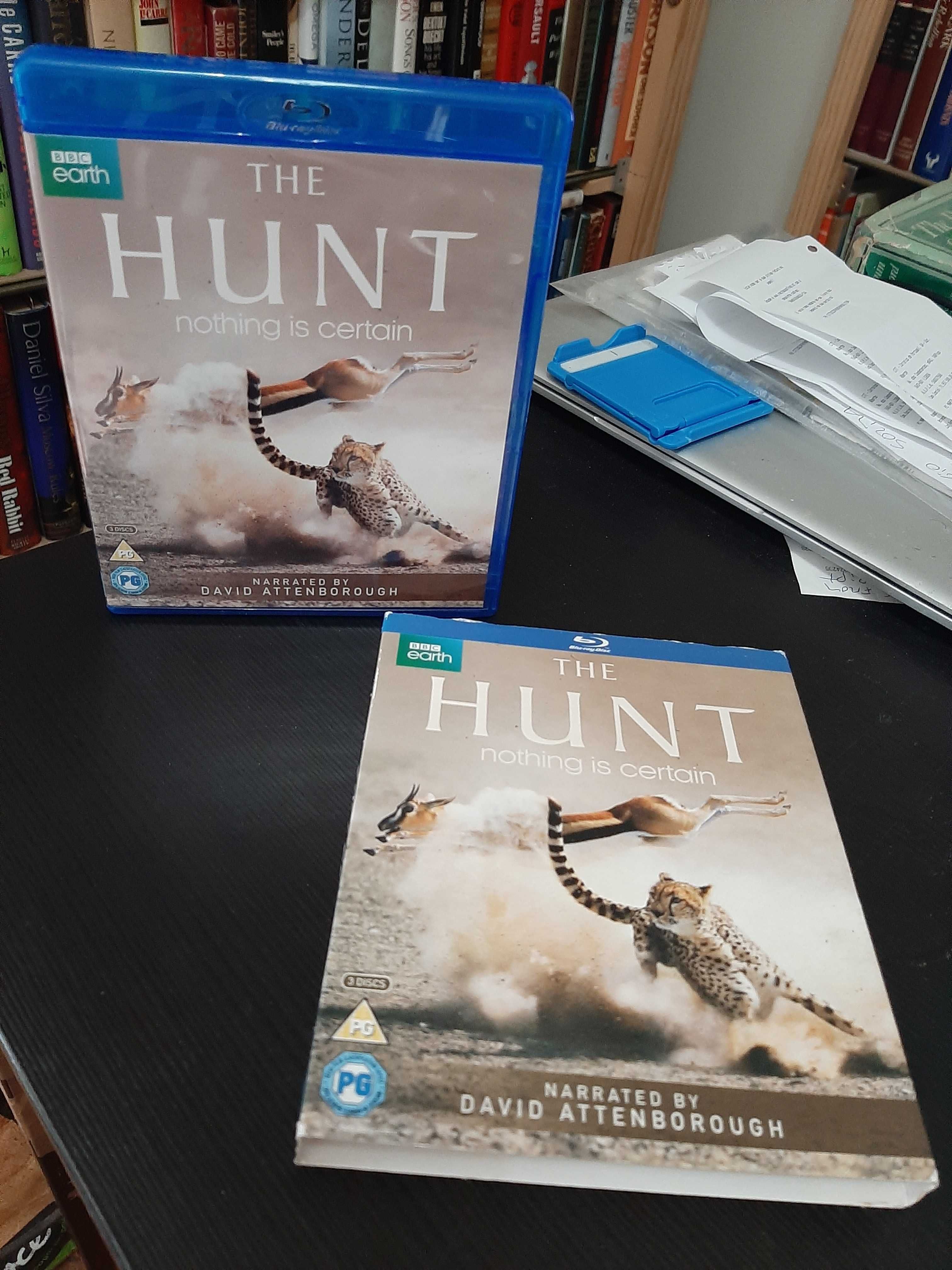 The Hunt: narrado por David Attenborough - BBC - 3 Discos Blu Ray