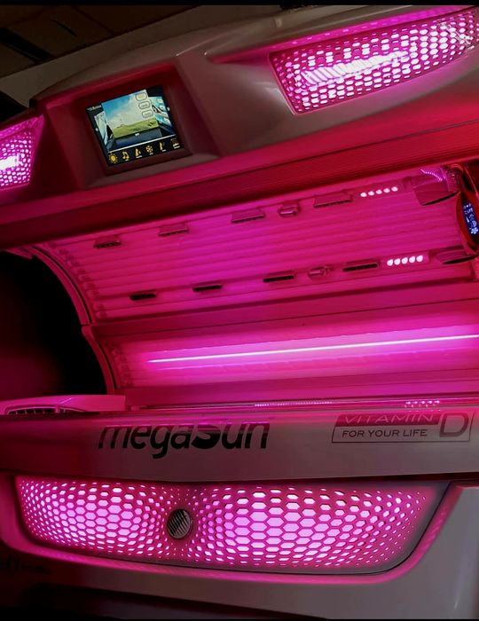 Горизонтальный солярий MegaSun 7000 alpha