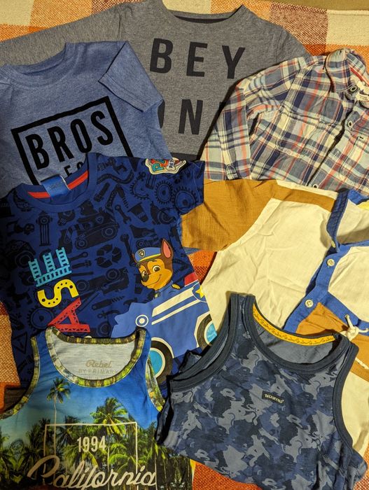 Набор футболки, майки 3-4 года