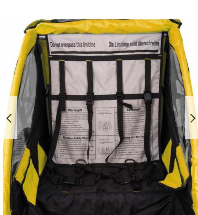 Przyczepka rowerowa 2 osobowa FROGGY