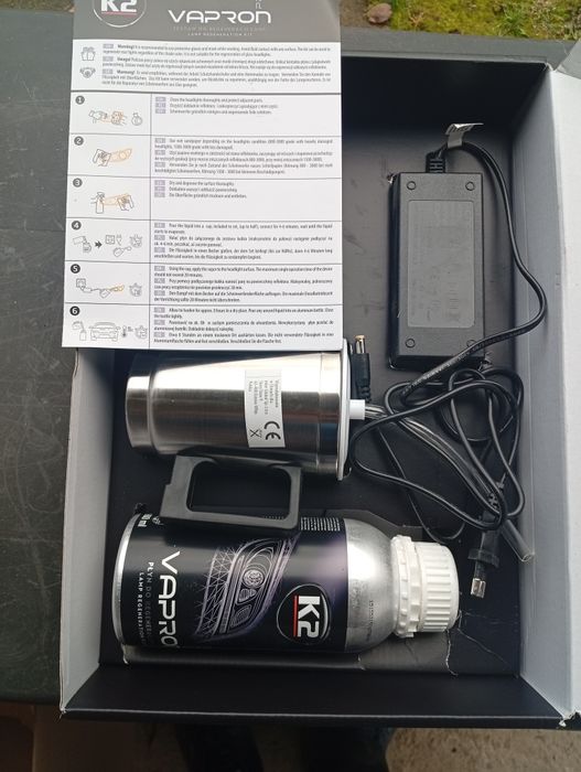 K2 Vapron - zestaw do regeneracji lamp samochodowych