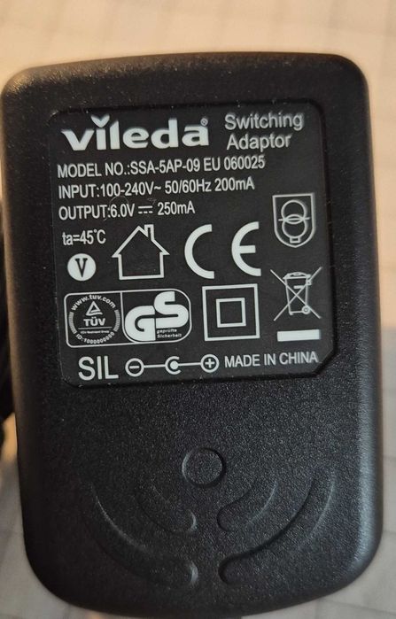 Vileda -zasilacz 6V