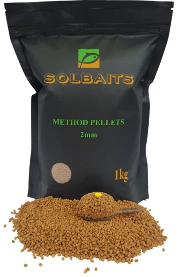 Solbaits Method Pellet 2mm 1kg Naturalny
