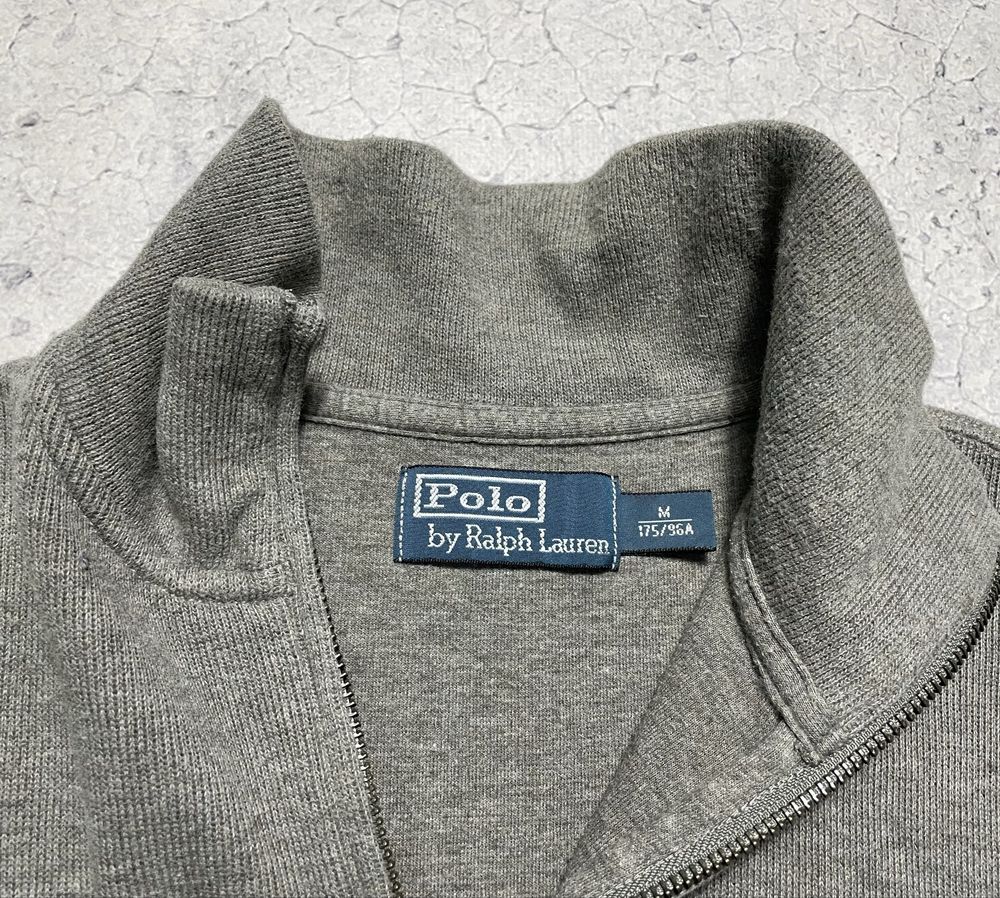 Мужская Кофта Свитер 1/4 Зип Polo Ralph Lauren M Размер Old Money
