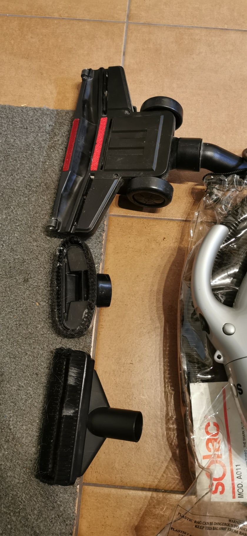 Mini odkurzacz samochodowy Solac 750W mocny pełny zestaw