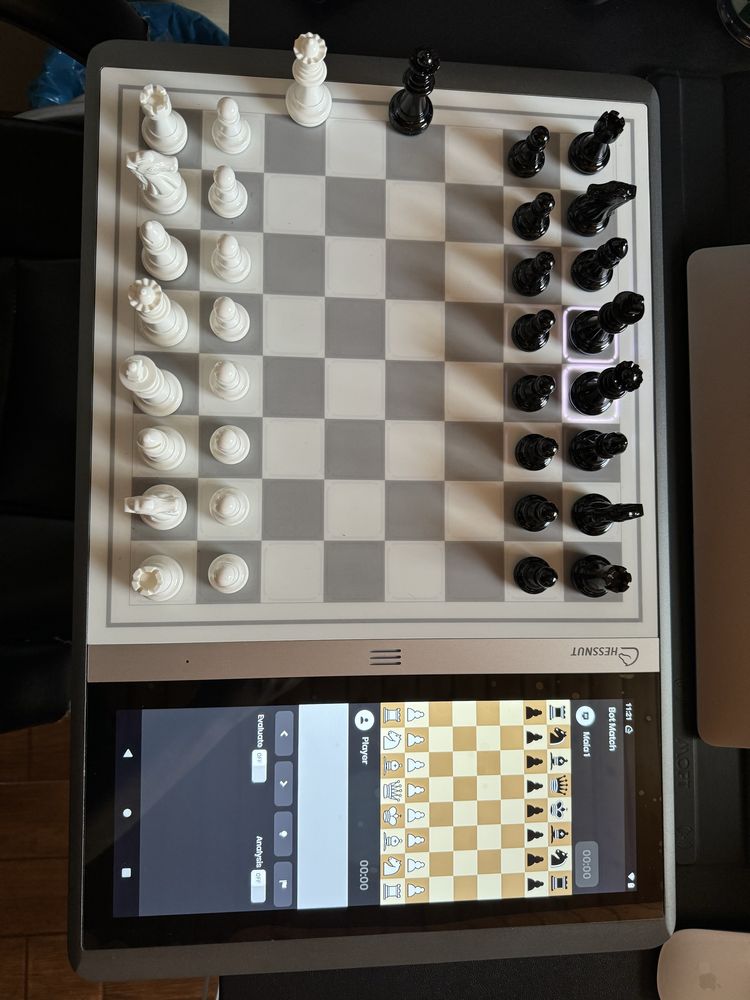 Mesa de xadrez com android AI