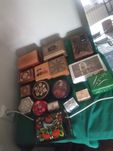 Коллекция шкатулок СССР, УССР, РСФСР ручной работы и фабричные