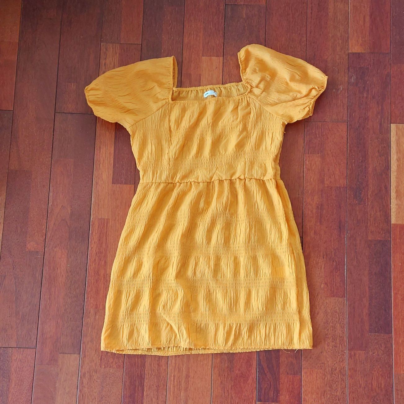 Żółto/pomarańczowa sukienka