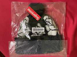 Czapka Supreme Rose Beanie Black