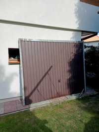 Brama garażowa uchylna 245 cm x 200 cm ocieplone