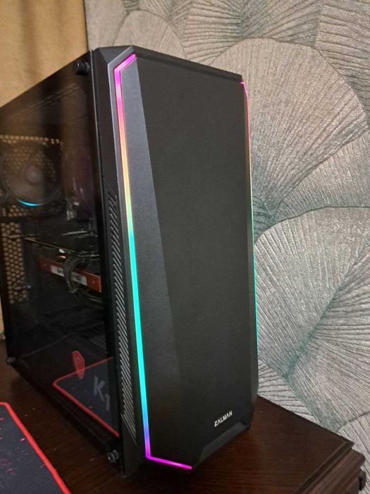 Системний блок + монітор Asus 22 (Ryzen 5 3600, GTX 1070Ti, DDR4 16GB)