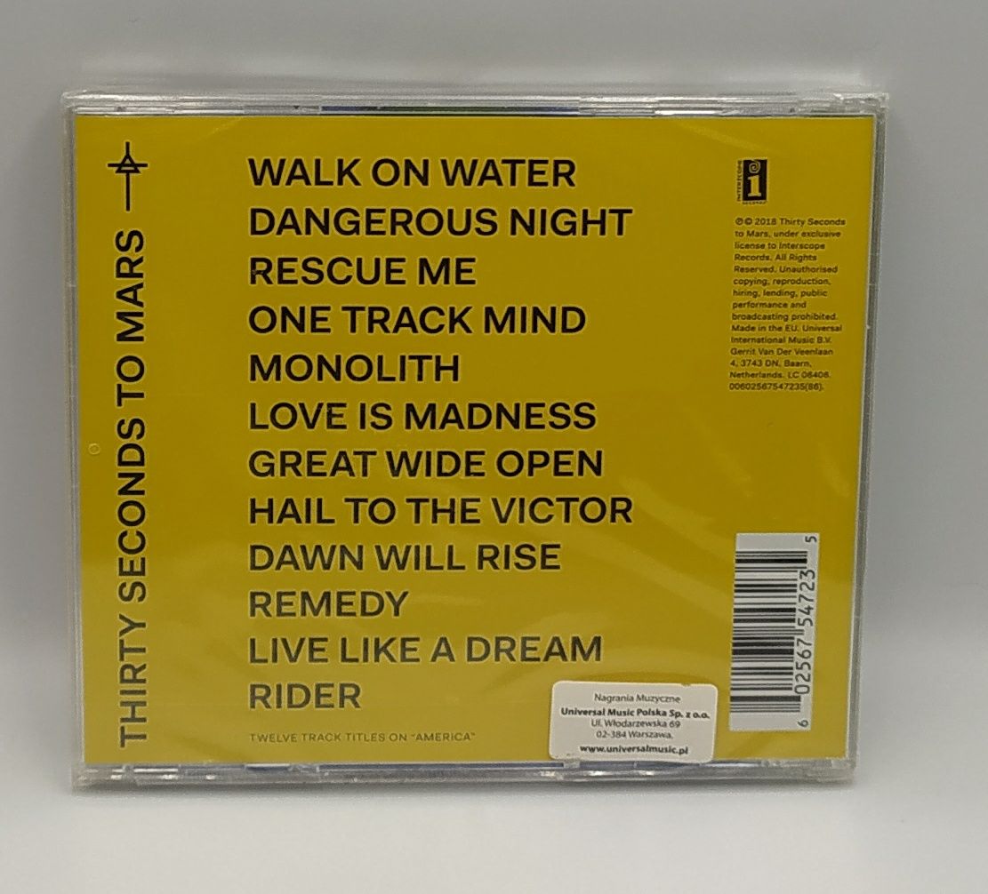 Thirty Seconds To Mars - America - cd