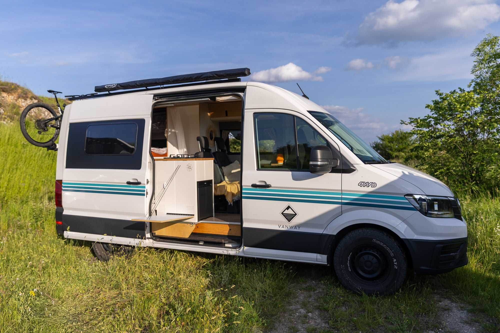 Wynajem Campervan, Crafter, kamper, van 4x4 - VANWAY CAMPERVANS