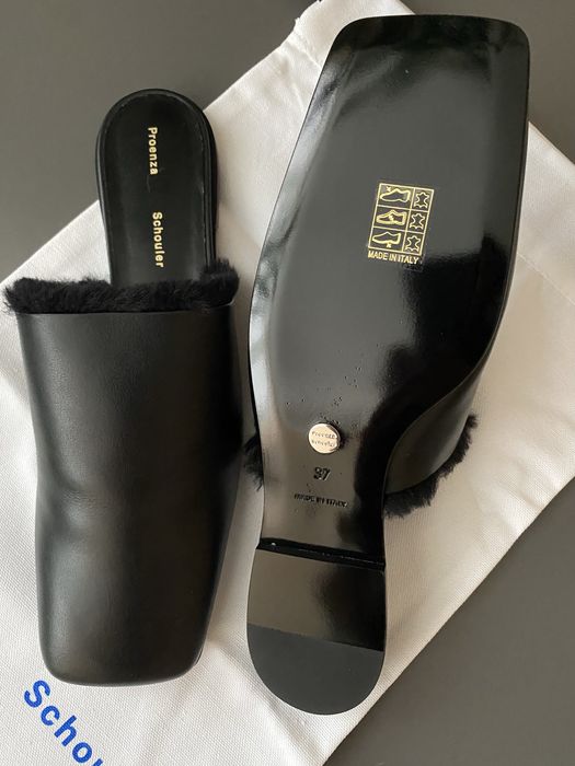 Proenza schouler нові мюлі на овчині 37