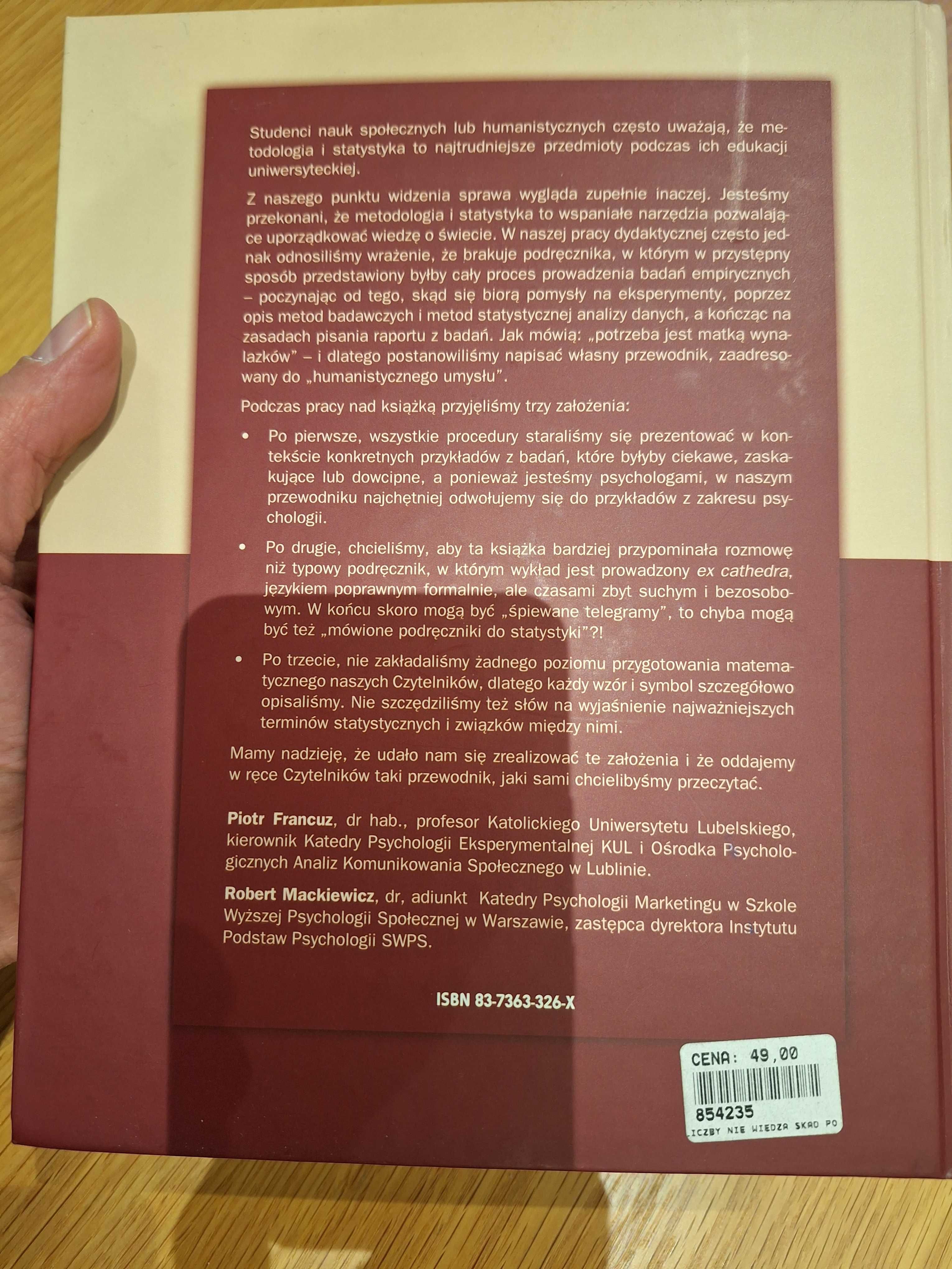 Liczby nie wiedzą, skąd pochodzą Francuz Mackiewicz podręcznik