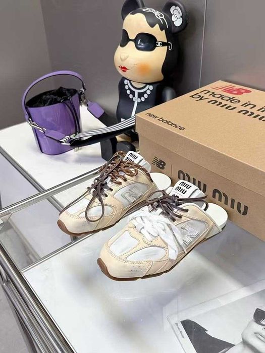 Buty Trampk New Balance 530 SL Mule Miu Miu Beige R.39