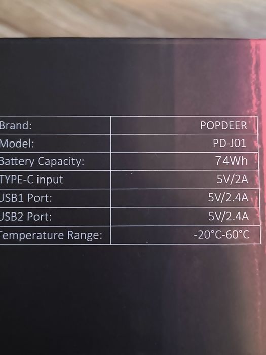 Rozrusznik samochodowy powerbank 2w1 20000mAH