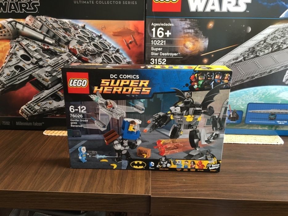 Lego 76026 Super Heroes Glodny Grod DC Comics Nowe MISB Wycofane