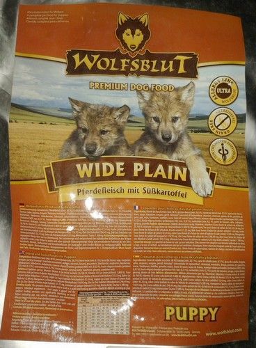 Bezzbożowa karma dla szczeniąt od 6 tyg. Wolfsblut Konina i bataty 2kg