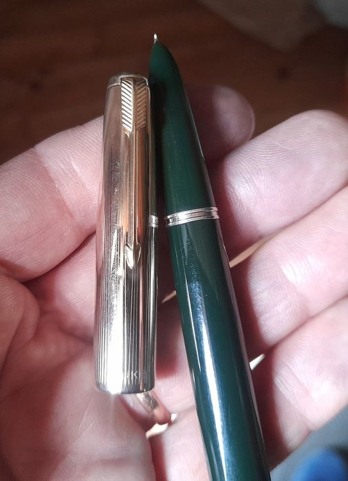 Caneta tinteiro Parker 51 verde