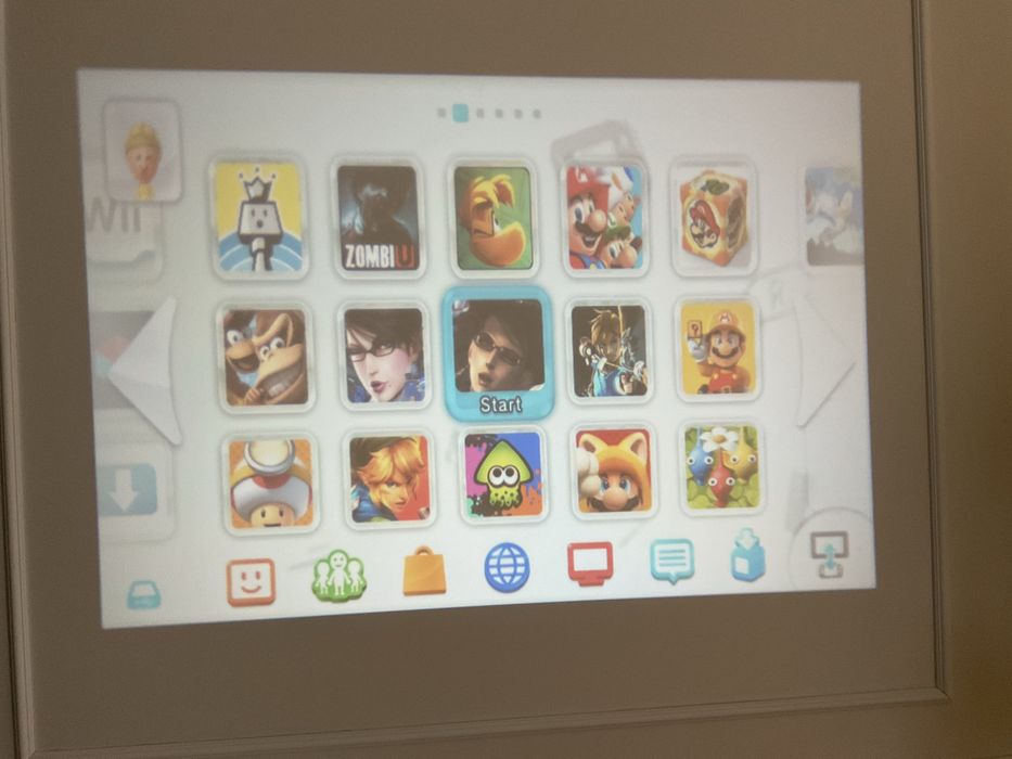 Konsola Nintendo Wii U 128 GB wii U Pad Projektor HD i 20 klasyków