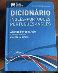 Dicionário bilingue, inglês-português/ português-inglês