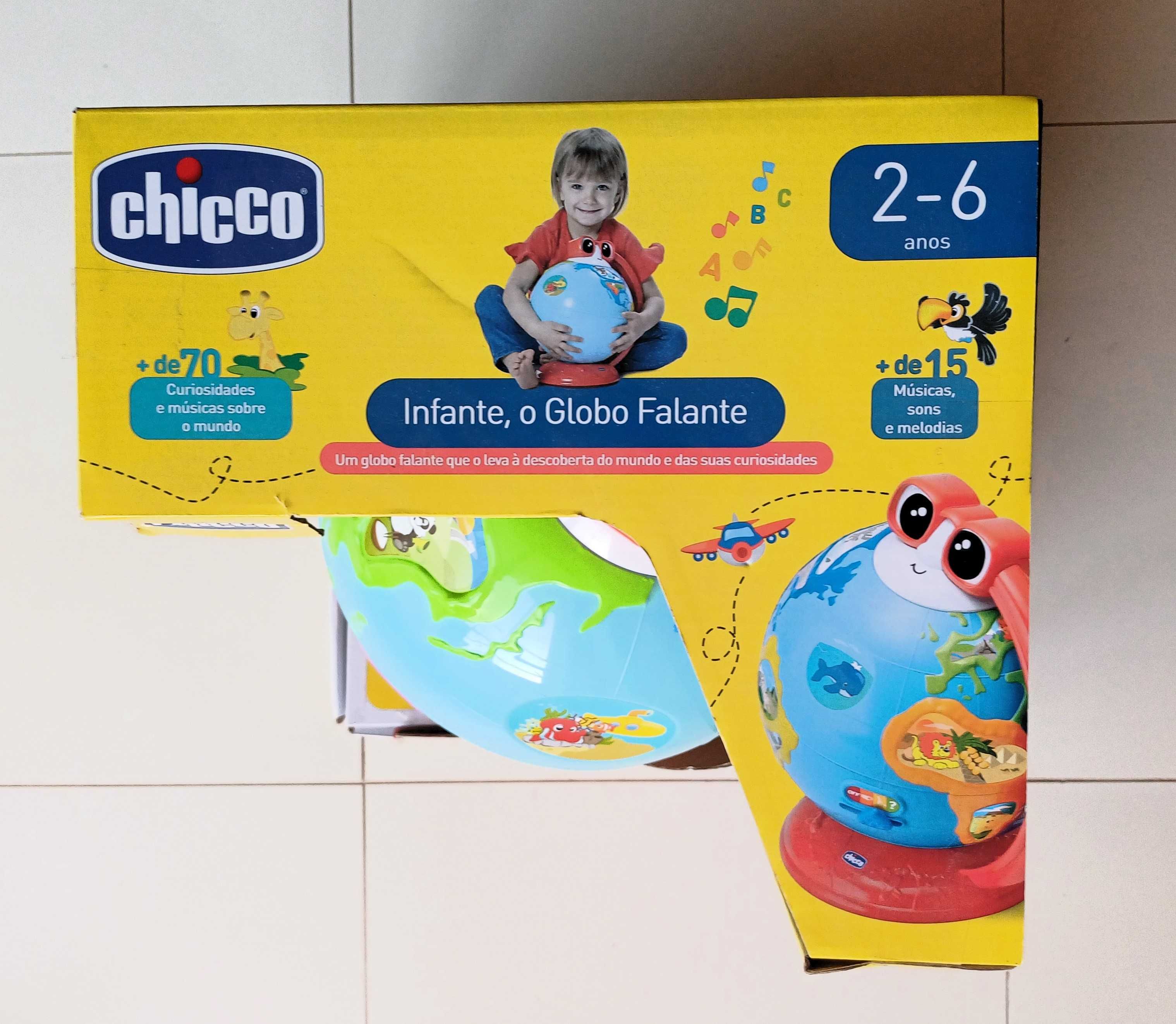 Chicco Montessori Infante o Globo Falante como NOVO