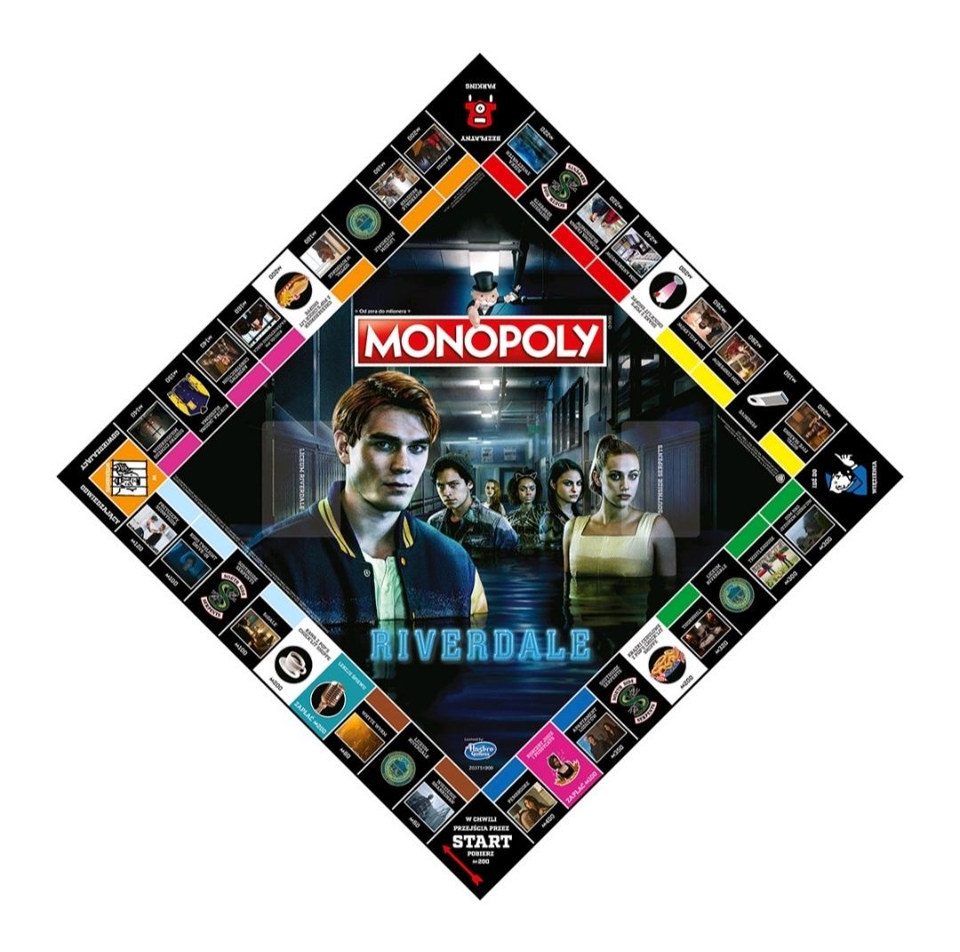 Riverdale Monopoly. Gra planszowa.