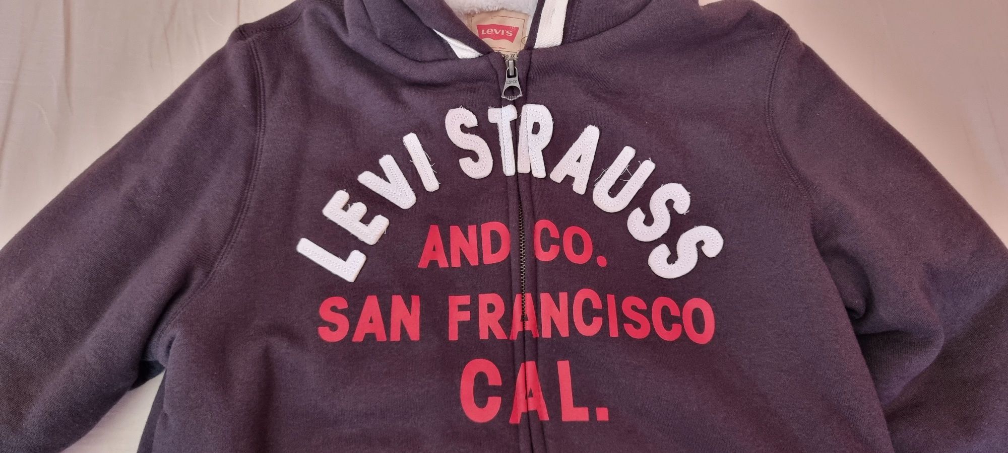 Casaco com capuz estilo sweat original da Levis