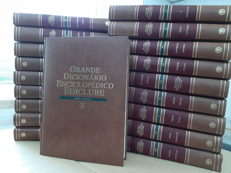 GRANDE DICIONÁRIO ENCICLOPÉDICO - 18+1 volumes