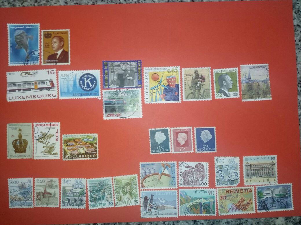 selos estrangeiros
