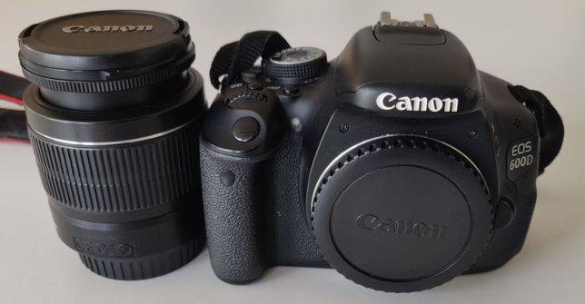 Canon 600d + lente 18-55mm