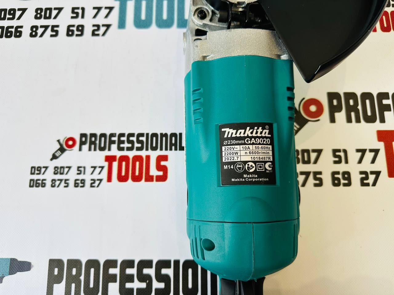 Потужна Болгарка Makita GA9020 2.2 кВт, 230мм УШМ Макіта Шліфмашина