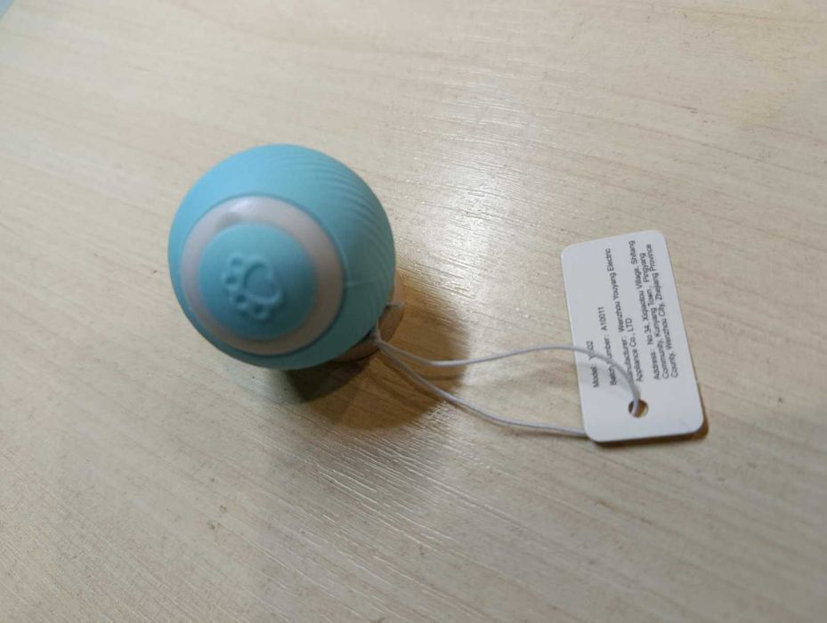 М’ячик для котів і собак інтерактивний з LED підсвіткою