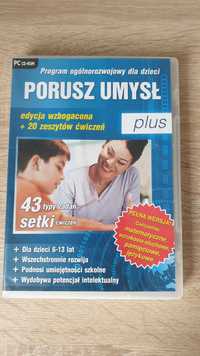 Porusz umysł PLUS. Program na PC ogólnorozwojowy dla dzieci CD ROM