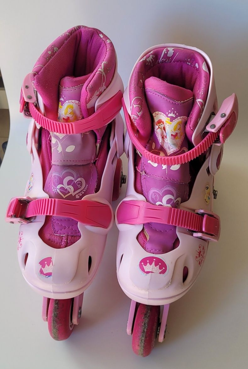 Patins princesas Disney