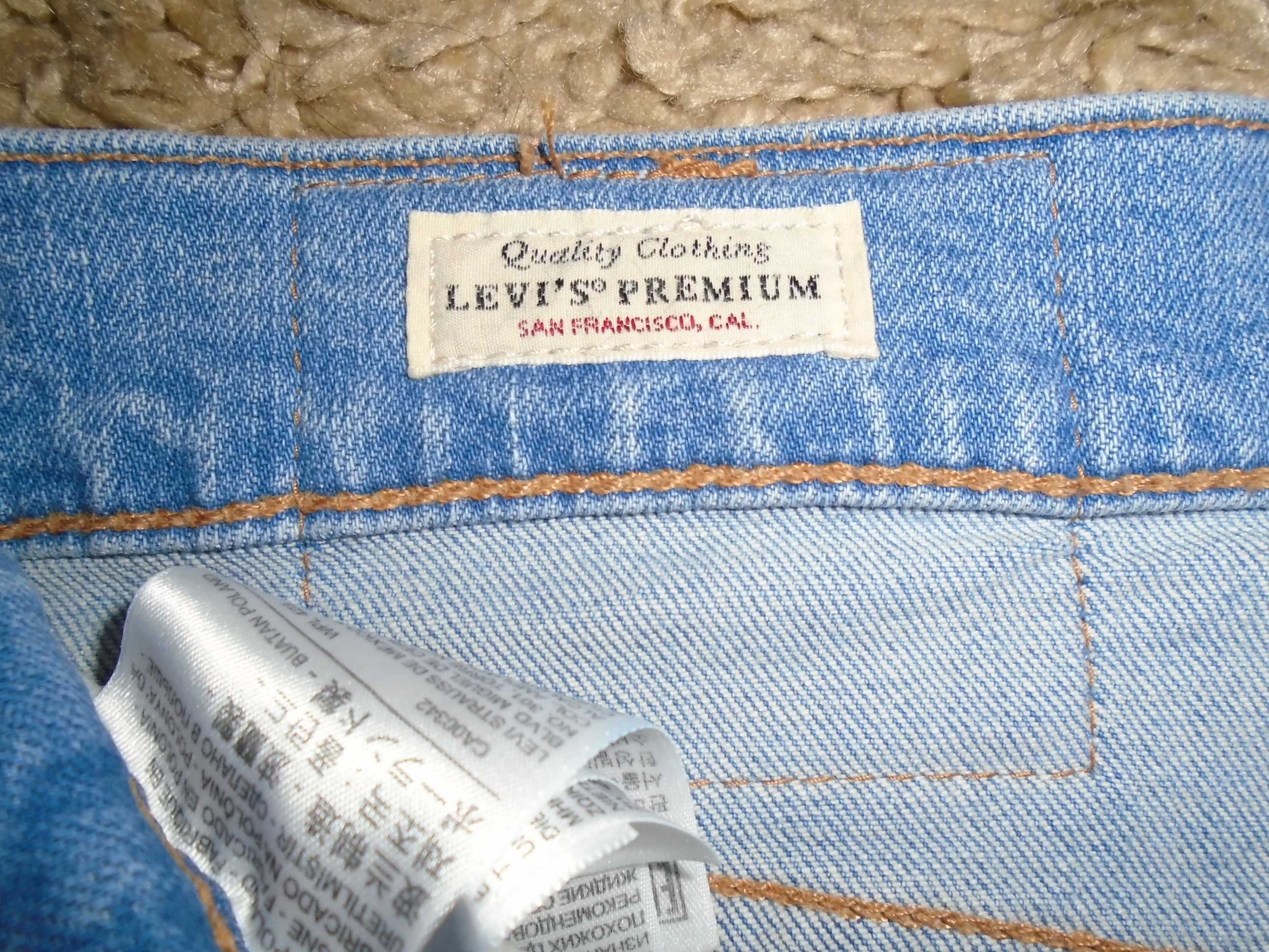 Джинсы Levis 512 USA W30 L34