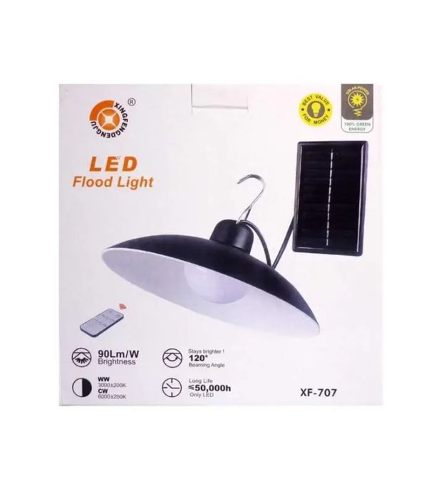 Уличный светодиодный светильник LED Flood Light XF-707 солнечная панел