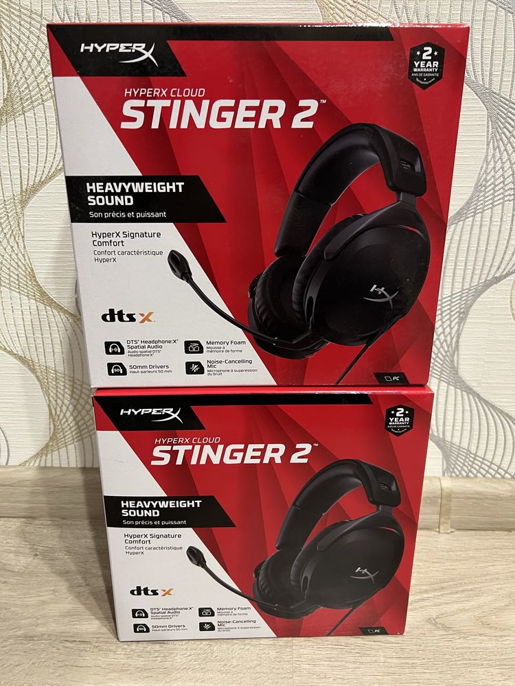 Ігроші навушники HyperX Stinger 2