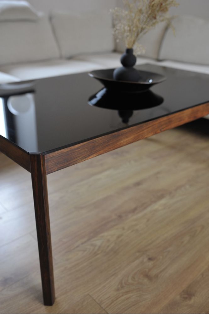 Ława stolik duński palisander po renowacji design vintage retro