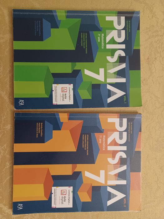 Manuais - Prisma 7 - Matemática 7.º ano