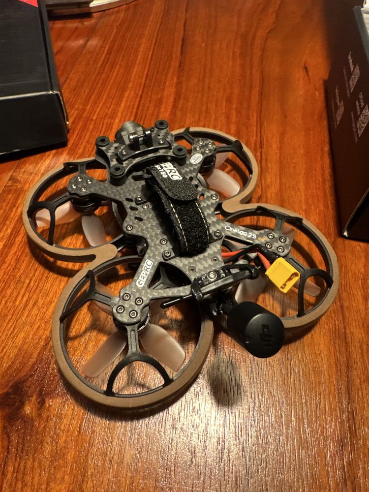Geprc Cinelog 25 com crossfire e O3 novo + frame + baterias