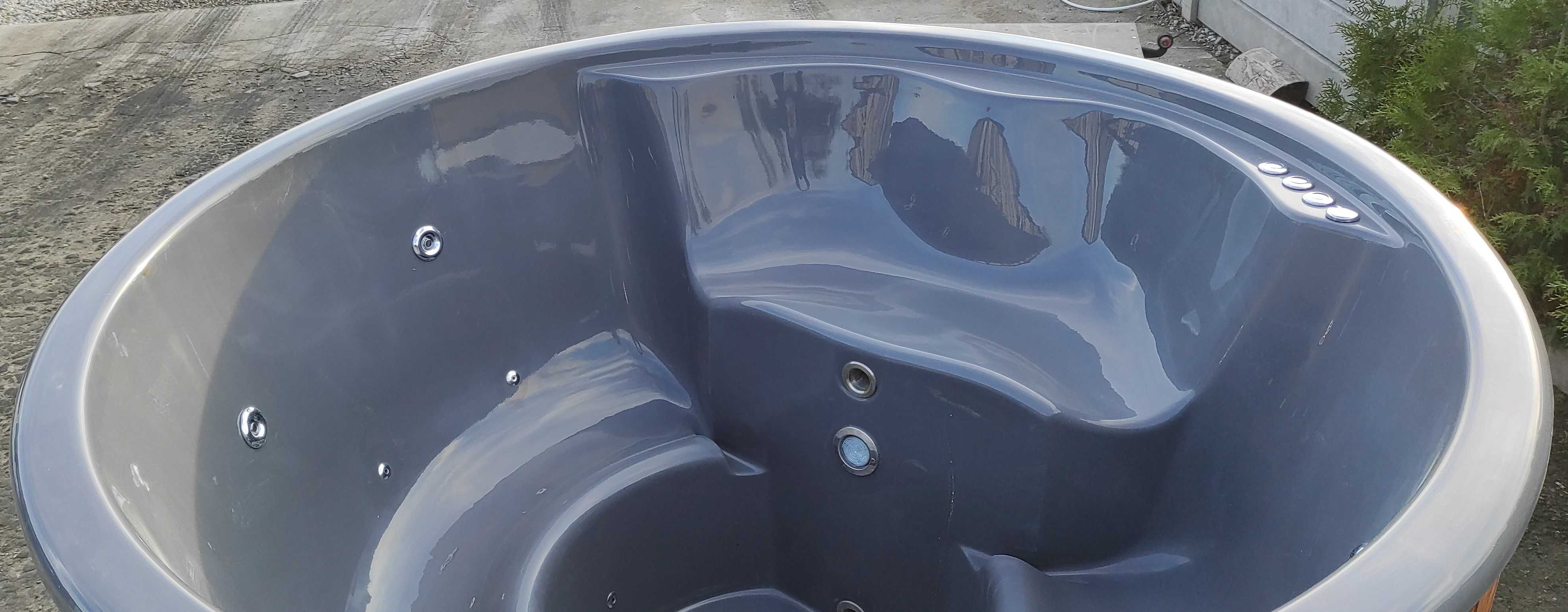 Balia ogrodowa niecka hot tub wanna 2m na stelażu NOWA