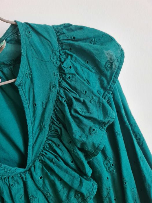 Blusa Zara Verde Nova
