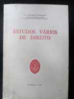 Estudos Vários de Direito, de A. Ferrer Correia