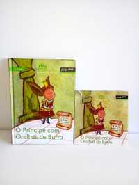 O Principe com orelhas de Burro-Livro+CD-Coleção Histórias de encantar