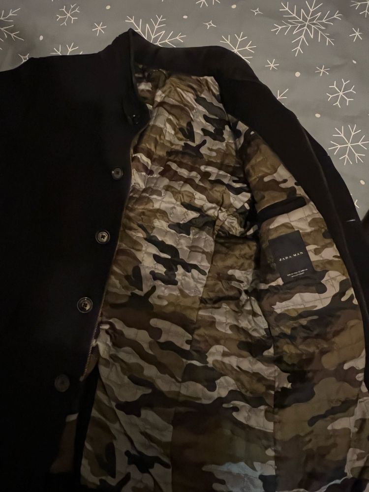Kurtka plaszcz  zara  super slim L do garnituru