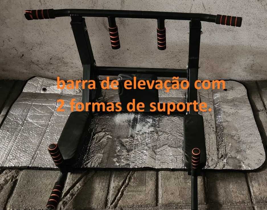 Barra de elevação, cicicleta, pilates