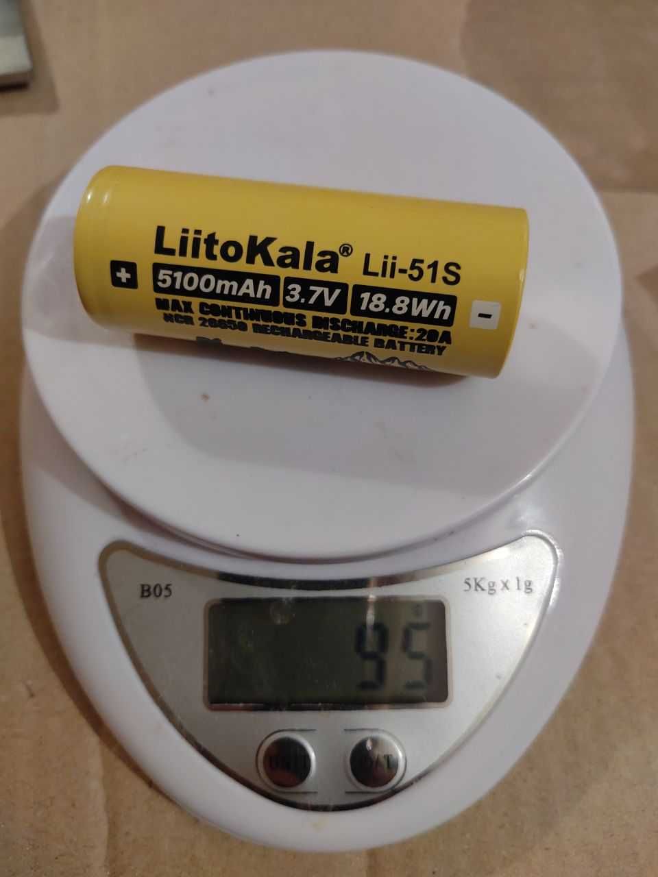 Акумулятор LiitoKala NCR18650B Li-ion MH12210 3400mAh / та інші моделі